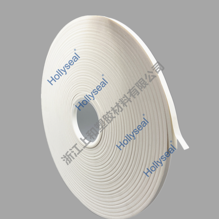 Hollyseal?玻璃幕墻PVC雙面發(fā)泡膠帶 厚度1mm~25mm，密度110kg/m3~500kg/ m3