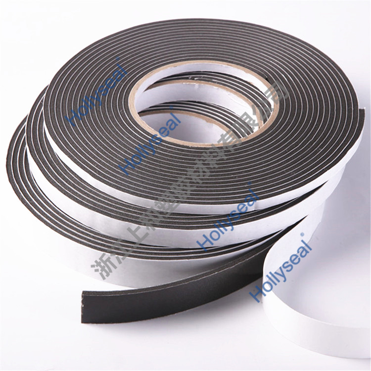 Hollyseal?閉孔PVC密封泡棉膠帶 厚度1mm~25mm，密度110kg/m3~500kg/ m3